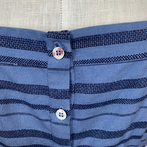 Mara Hoffman Sheath Mini Dress Denim MultiStripe - Picture 3 of 8